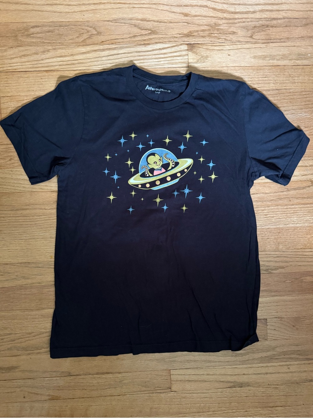 Alien Spaceship Graphic Tee
